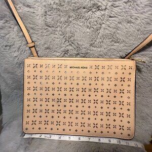 Michael Kors Perforated leather crossbody bag